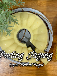 Foto resep Puding Jagung - Lapis Cokelat Regal 🌽