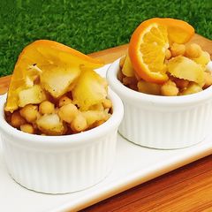 A picture of Chattpatti Sweet Potato Chaat 😋😍.