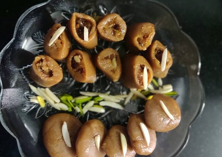 How to Make Homemade Kaju Peanut Roll-Kaju peanut peda