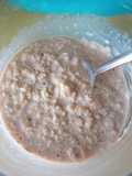 Gachas de avena (en microondas)