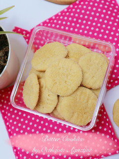 Foto resep Butter cookies simple