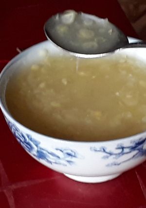 Hình của món Chè bắp.