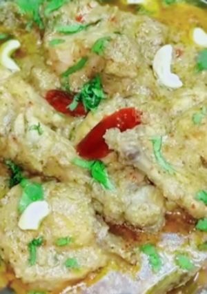 A picture of Mugliya chicken maharani.