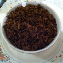 A picture of Kheema Masala.