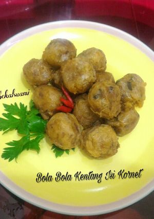 Foto resep Bola Kentang Isi Kornet