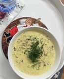 شوربة الدجاج بالكريمه كيتو