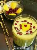 Wood Apple Smoothie with honey, Oats and coconut