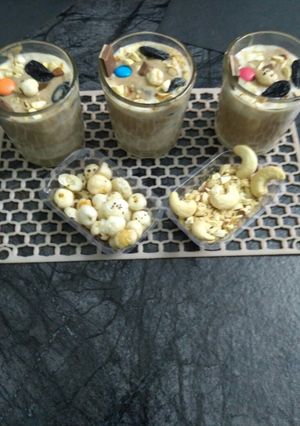 मखाना चॉकलेट खीर (makhna chocolate kheer recipe in Hindi) रेसिपी मुख्य फोटो