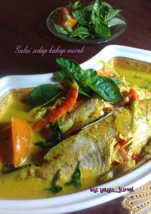Foto resep Gulai sedap kakap merah