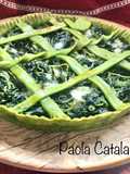 Crostata salata con tarassaco