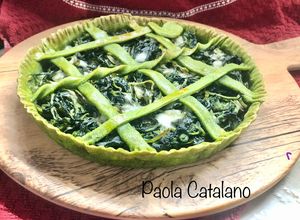 Foto di Crostata salata con tarassaco