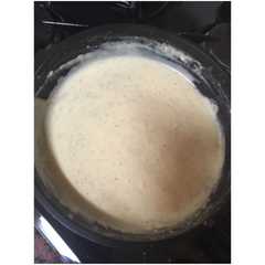 Una foto de Bechamel baja en grasas