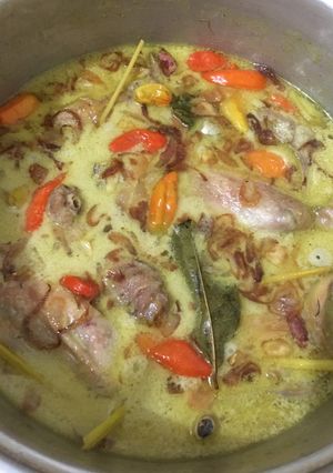 Foto resep Opor Ayam kampung