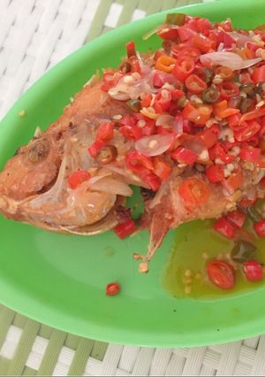 Foto resep Nila goreng Rica rica