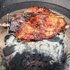 A picture of Roast Leg of Lamb.