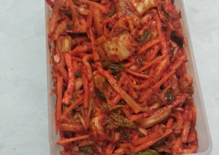 Langkah Mudah untuk Membuat KIMCHI SAWI-LOBAK-WORTEL Anti Gagal