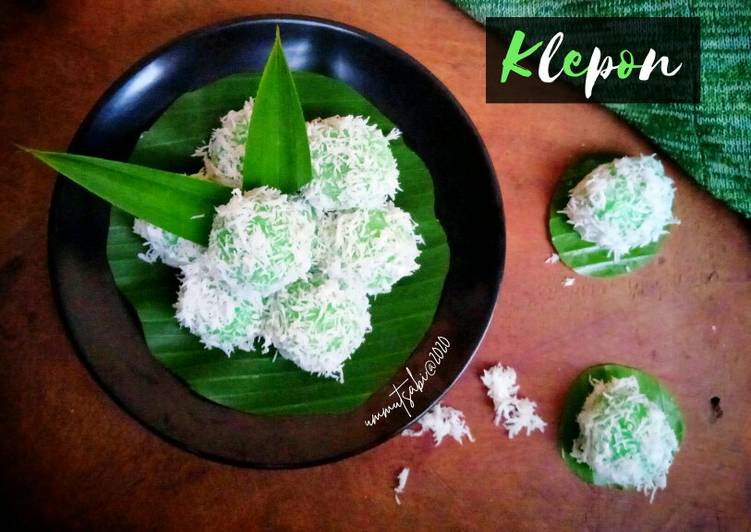 resep cara mengolah 🌸 Klepon (tanpa kapur sirih)