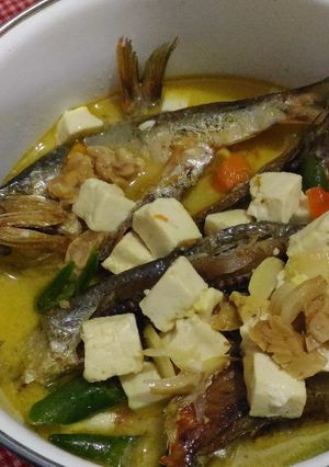 Foto resep Ikan Kering Tawar dan Tahu Santan
