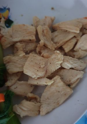 รูปของ ไก่กระเทียมพริกไทยดำ