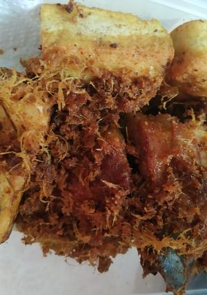 Foto resep Ayam goreng lengkuas beserta tahu tempe