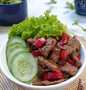 Resep Beef Black Pepper Ricebowl (Sapi Lada Hitam), Lezat Sekali