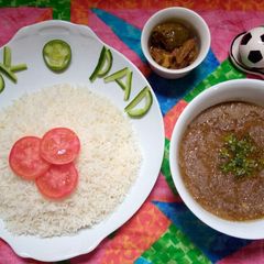 Kali Dal Chawal A picture of Kali Dal Chawal.