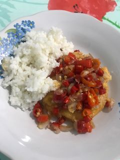 Foto resep Telur geprek sambal matah