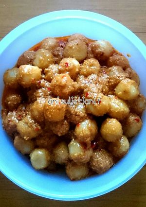 Foto resep Cilok bumbu kacang