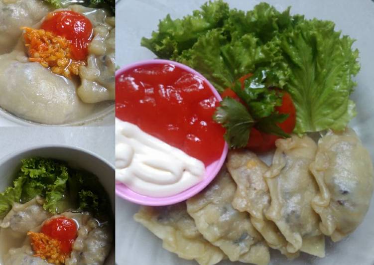 Resep Mandu Kukus Isi Tumis Daging, Enak Banget