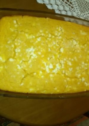 Φωτογραφία της συνταγής Corn bread. Καλαμποκίσιο ψωμί  (Mπομπότα) με φέτα