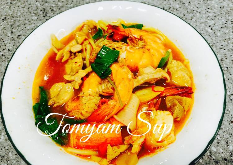 Resep Tomyam Sup yang Enak