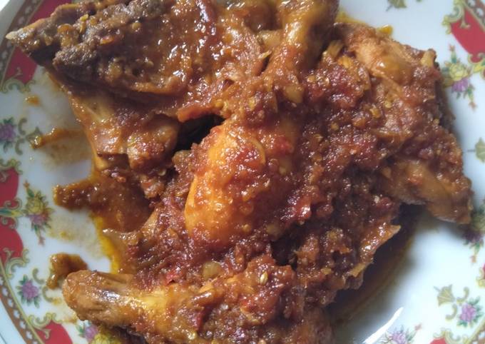 Ayam kecap pedas manis