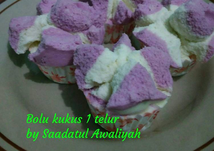 Bolu kukus 1 telur