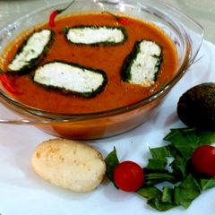 A picture of Shaam Savera palak paneer ka.