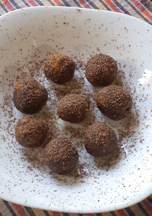 Una foto de Trufas energéticas