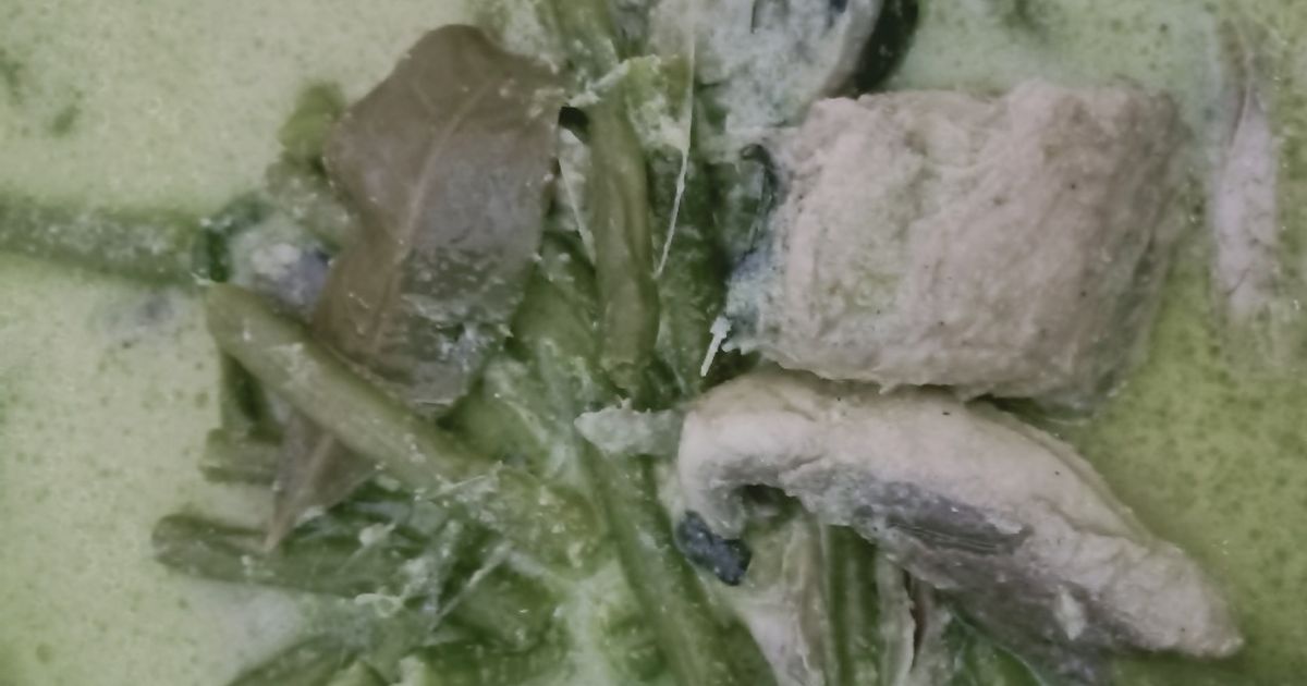 Gulai ikan tongkol (masakan khas minang) masakan rumahan
