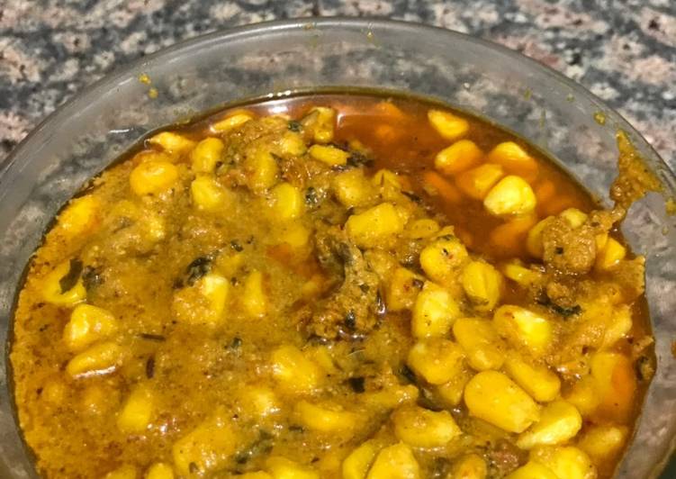 Recipe of Any-night-of-the-week Sweet corn curry