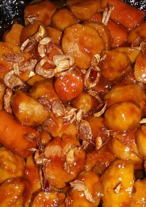 Foto resep Bakso Pedas Manis (bisa disantap langsung & bakso bakar)