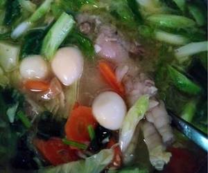 Resep Terbaik Sup ceker telur puyuh Enak Bergizi Resep Terbaik Sup ceker telur puyuh Enak Bergizi