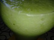 Una foto de pepino melon
