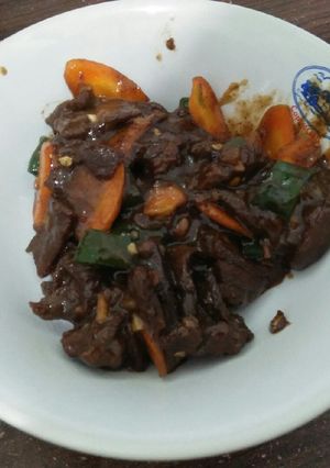 Foto resep Sapi Lada Hitam