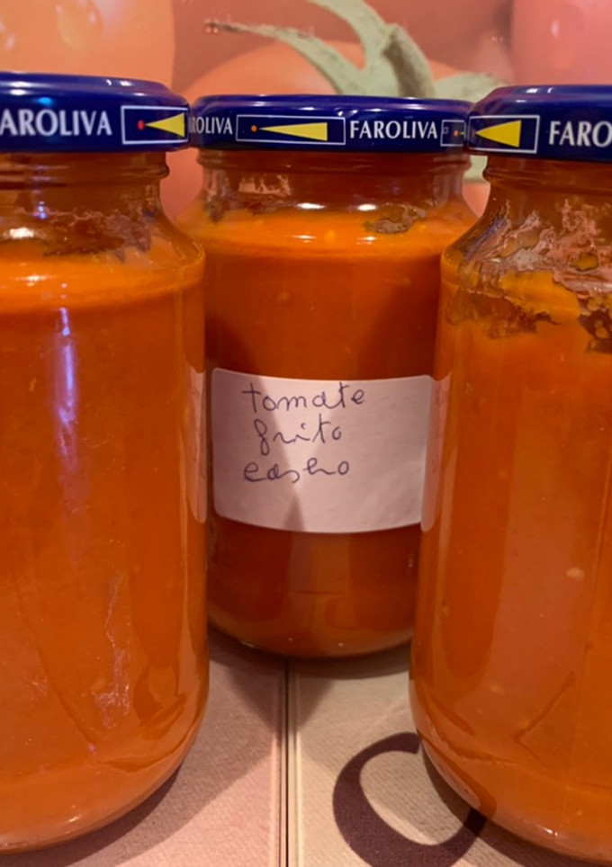 Una foto de Tomate frito en conserva con Thermomix