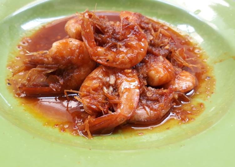 Udang Kecap Pedas