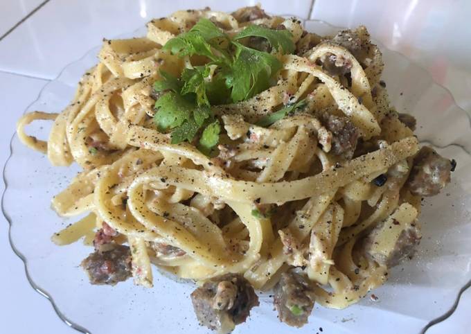 Fettuccine Carbonara