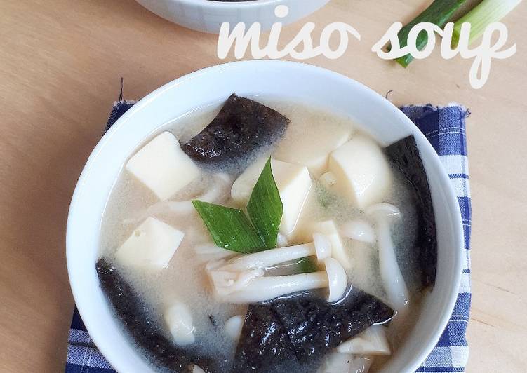 Cara Memasak Miso Soup Yang Nikmat