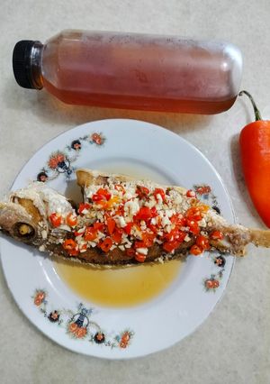Foto resep Kakap Goreng Saus Jeruk Nipis