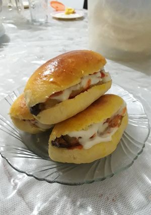 Foto resep Sandwich hotdog empuk bangettt