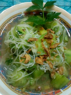 Foto resep Sup oyong bihun sederhana
