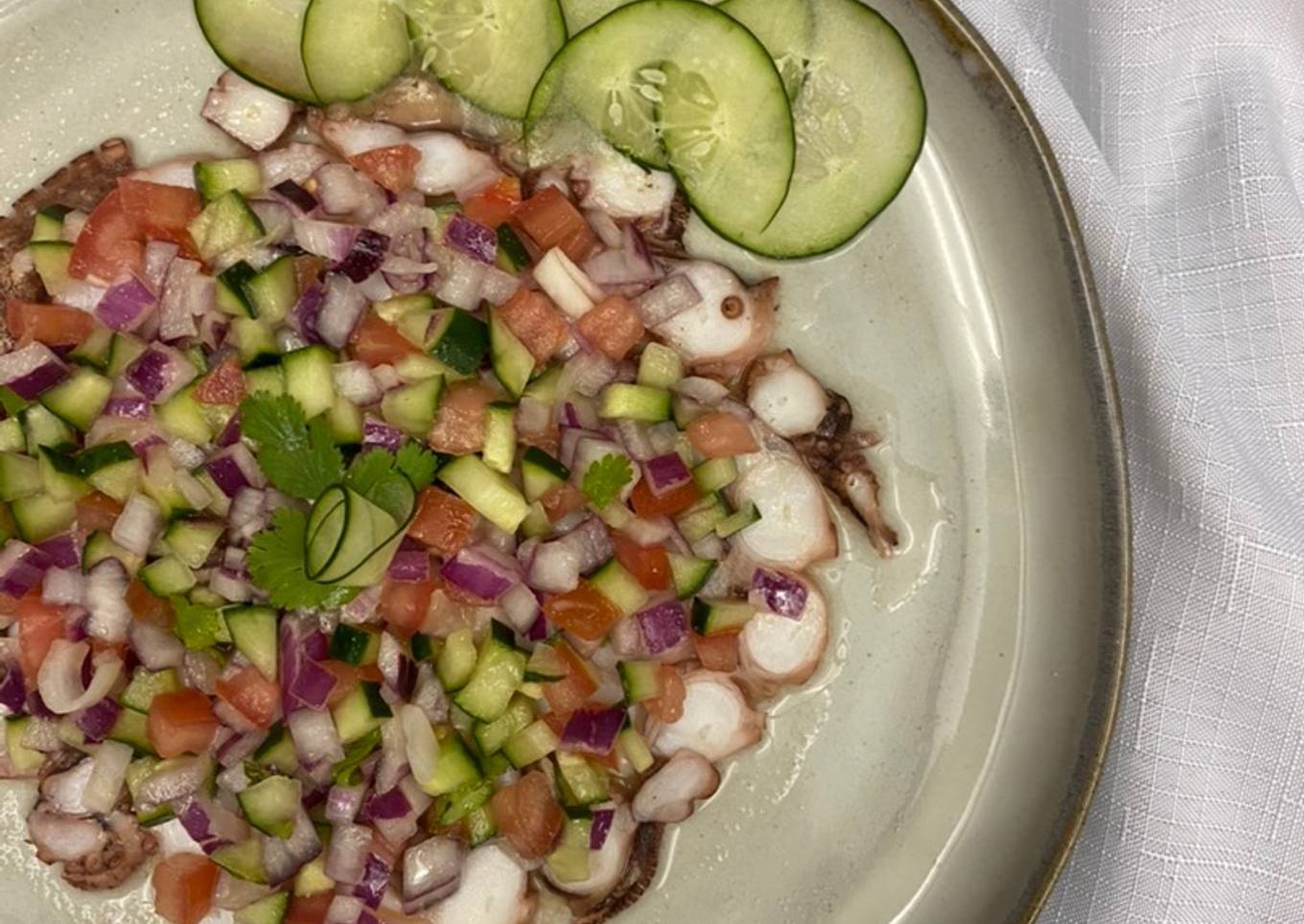 Ceviche de pulpo