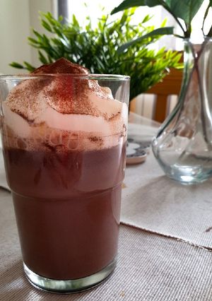 Foto resep Italian rich and creamy hot chocolate